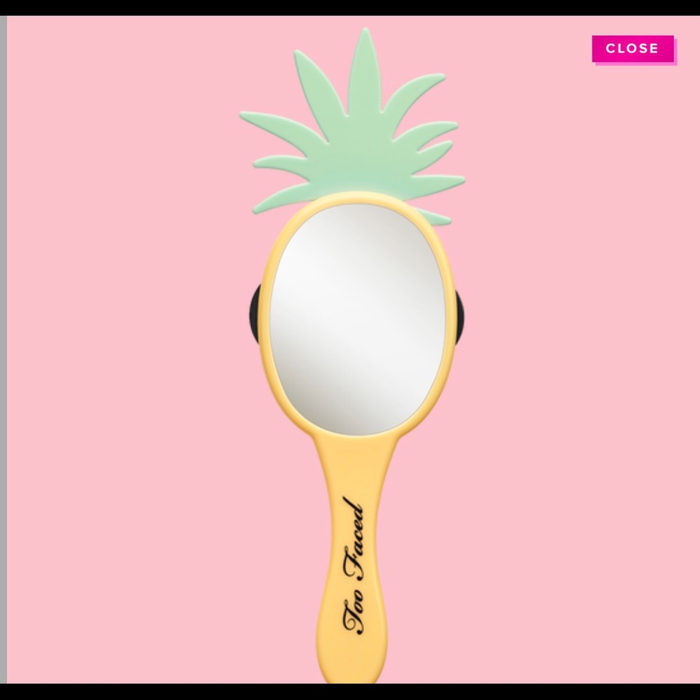 New! Too Faced ‘Fine-Apple’ Hand Mirror - Picture 2 of 2